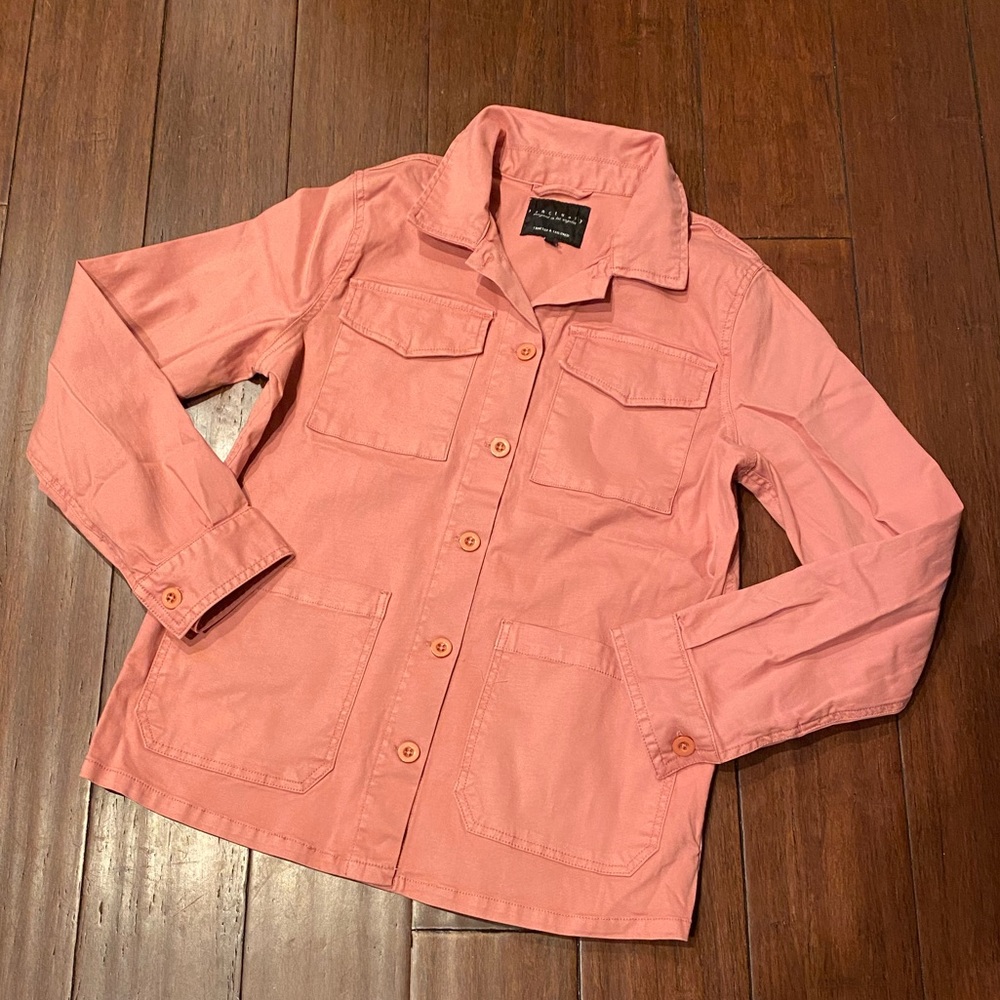 Sanctuary Terra-cotta Four Pocket Utility Jacket